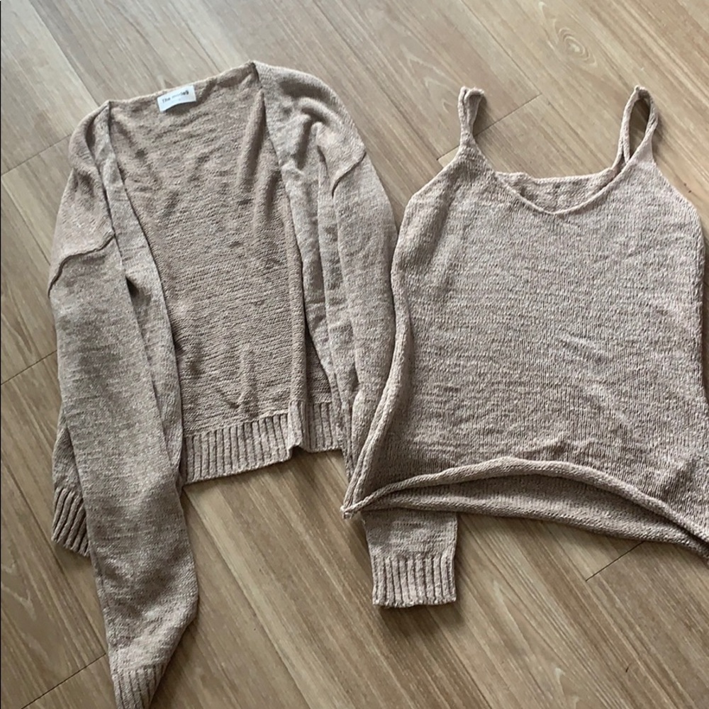 Matching knitted top